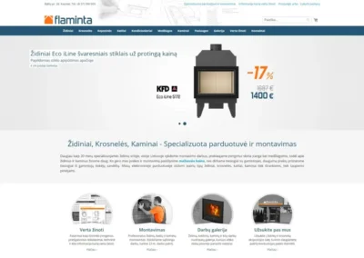 „Flaminta“ šildymo/šaldymo įrenginiai