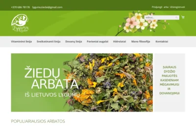 „Lygumų žiedų“ arbata