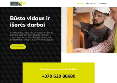 „Namų forma“ – būsto vidaus ir išorės darbai